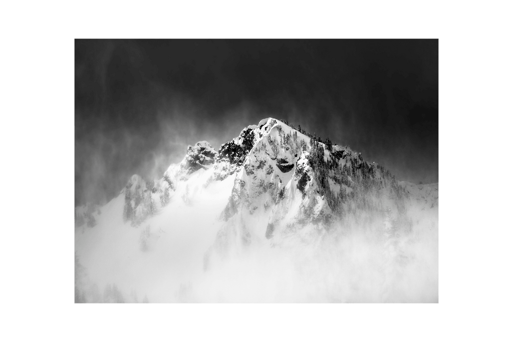 Blowing Snow Mt Rainier National Park - Jack Curran Photography
